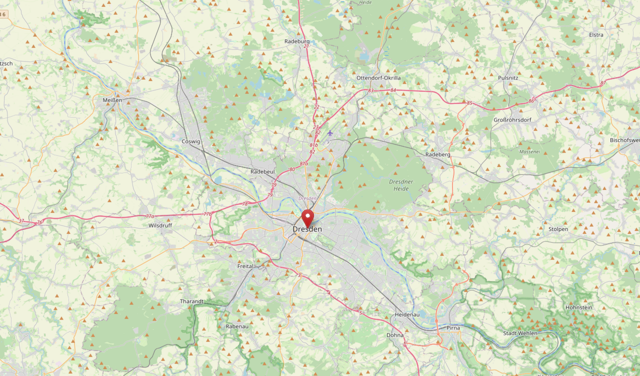Einsatzgebiet Dresden