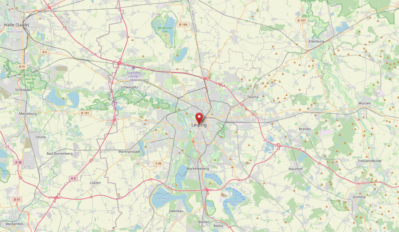 Einsatzgebiet Leipzig